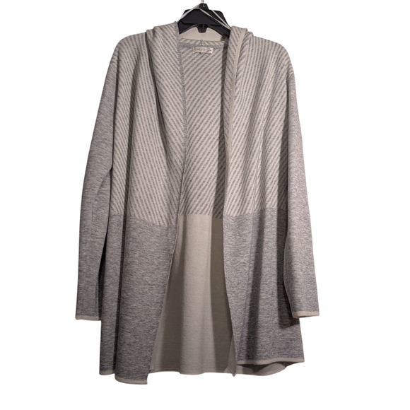 Dolce Stella Elegant Gray Women's Cardigan, L - Picture 1 of 5